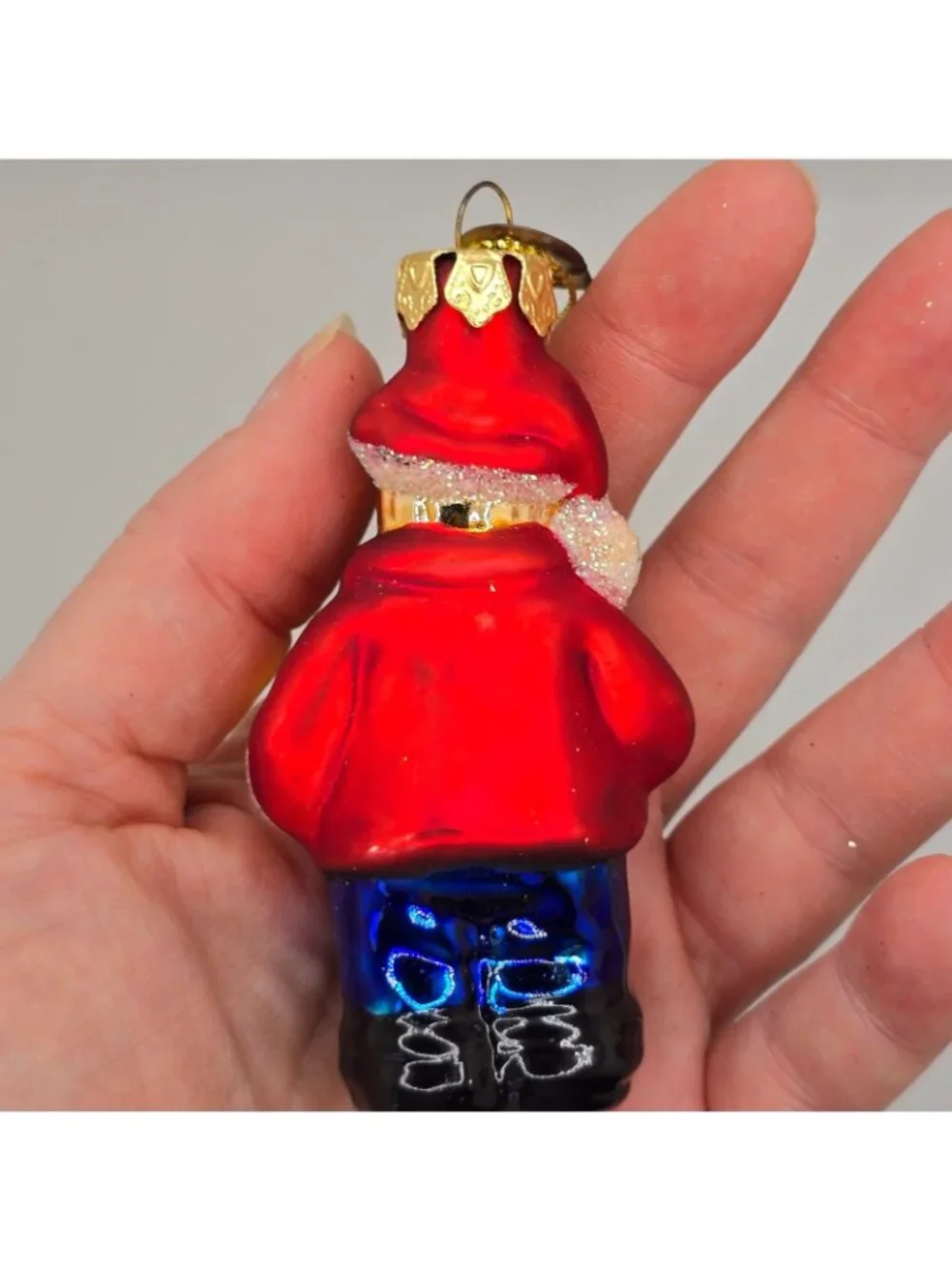 Christmas Ornament Glass Boy Presents House Thomas Pacconi Museum Series 2003